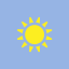 Sunny conditions